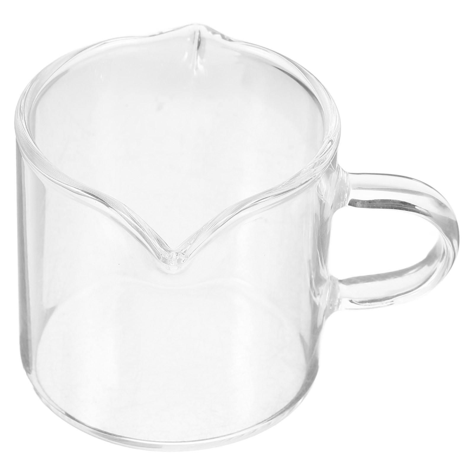 Pour Spout Pitcher - Przezroczysty Mały Szklany Dzbanek do Kawy