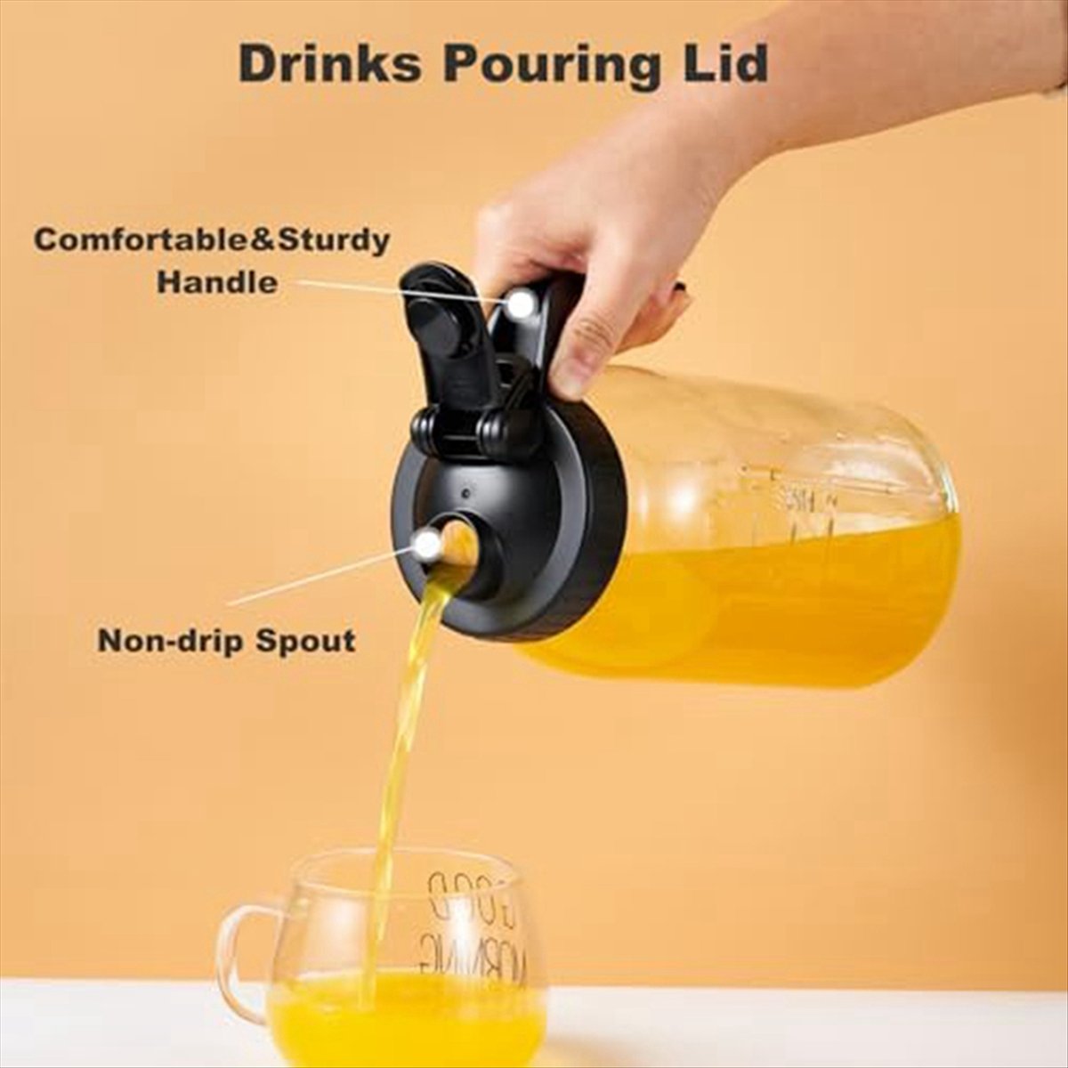 Pokrywki z wylewką do słoików  – Pour Spout Pitcher recenzja i cena